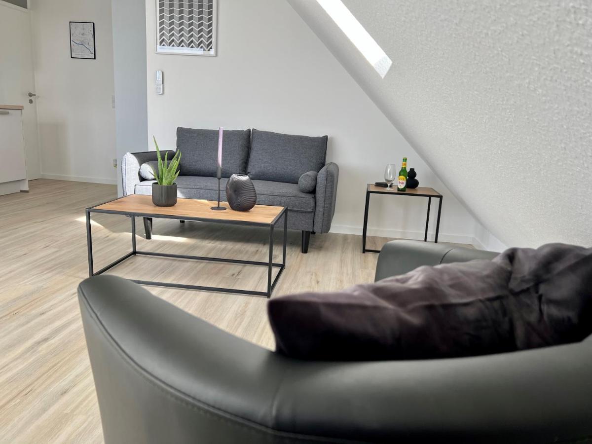Panorama - Exklusives Apartment An Der Promenade Mit Dachterrasse & Rheinblick Emmerich Kültér fotó
